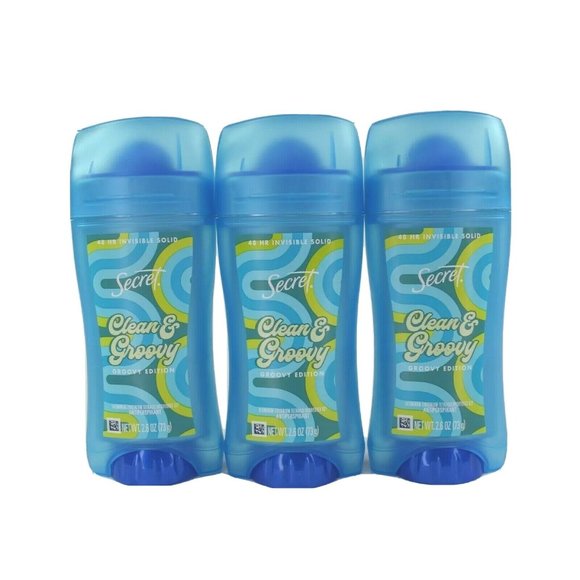 Secret Clean & Groovy Invisible Antiperspirant - Picture 1 of 2